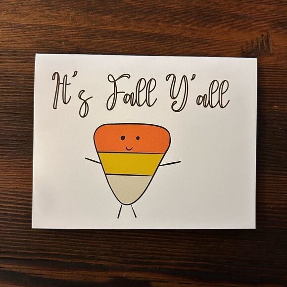 Thanksgiving Greeting Cards Fall Autumn Blank Cards Tablescape - Picture 3 of 3